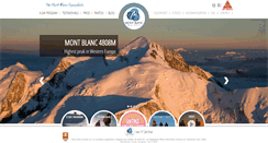 Desktop Screenshot of montblancguides.com